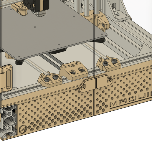 🖨️ MAQUINA 3Dプリンター・エンクロージャー・ STEP ファイル（3D